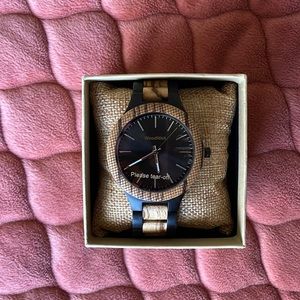 Wooden men’s watch